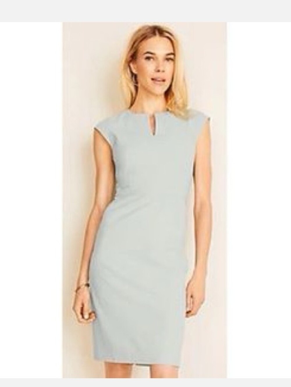 Ann Taylor Size 2 Keyhole Sheath Dress Size 12 TALL